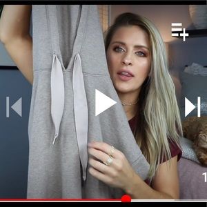 Nude Long Hoodie from Aerie